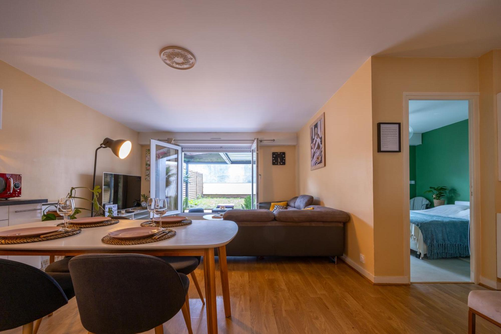 Le Coin Du Bonheur Daire Nantes Dış mekan fotoğraf