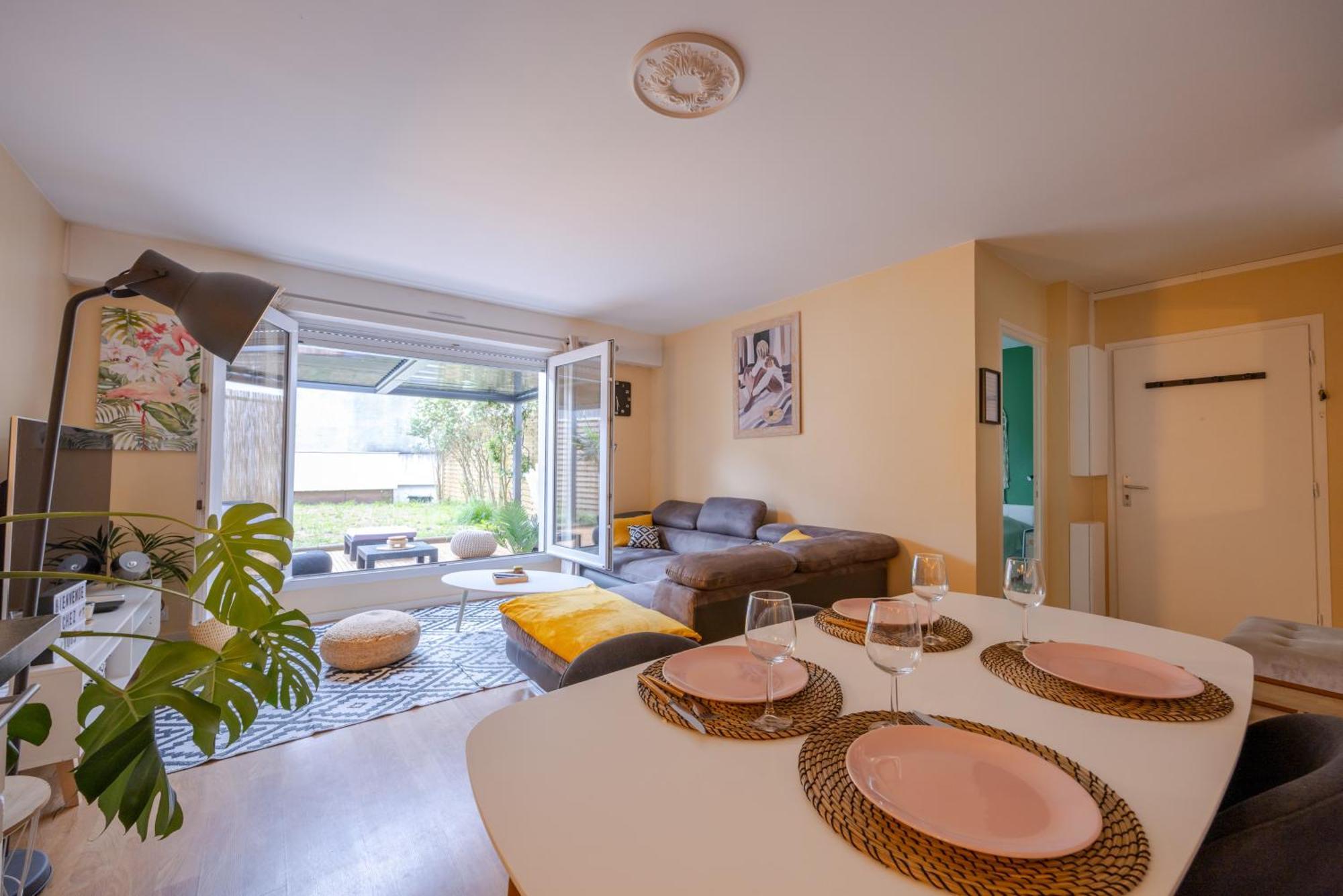 Le Coin Du Bonheur Daire Nantes Dış mekan fotoğraf